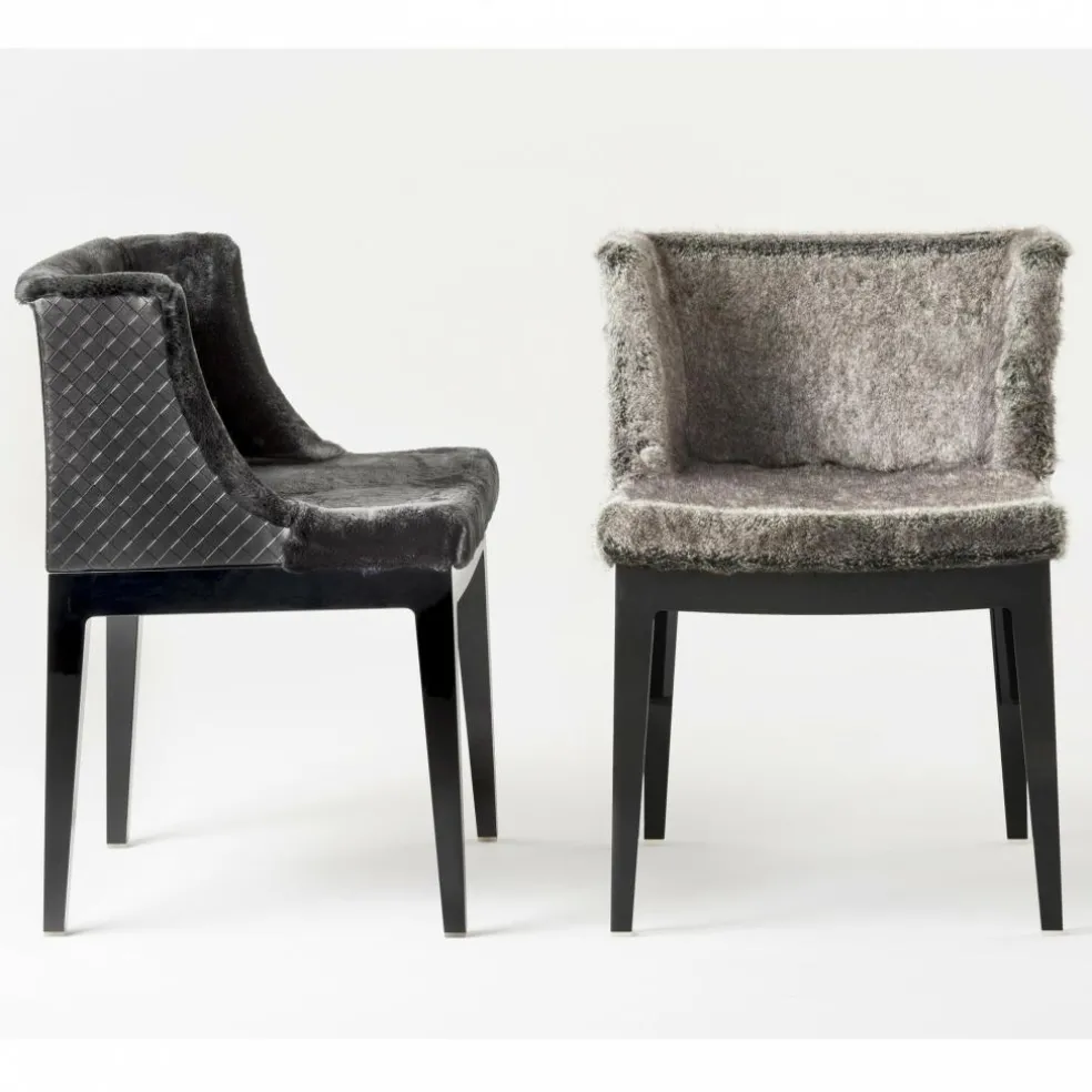 Mademoiselle Stuhl Gestell transparent