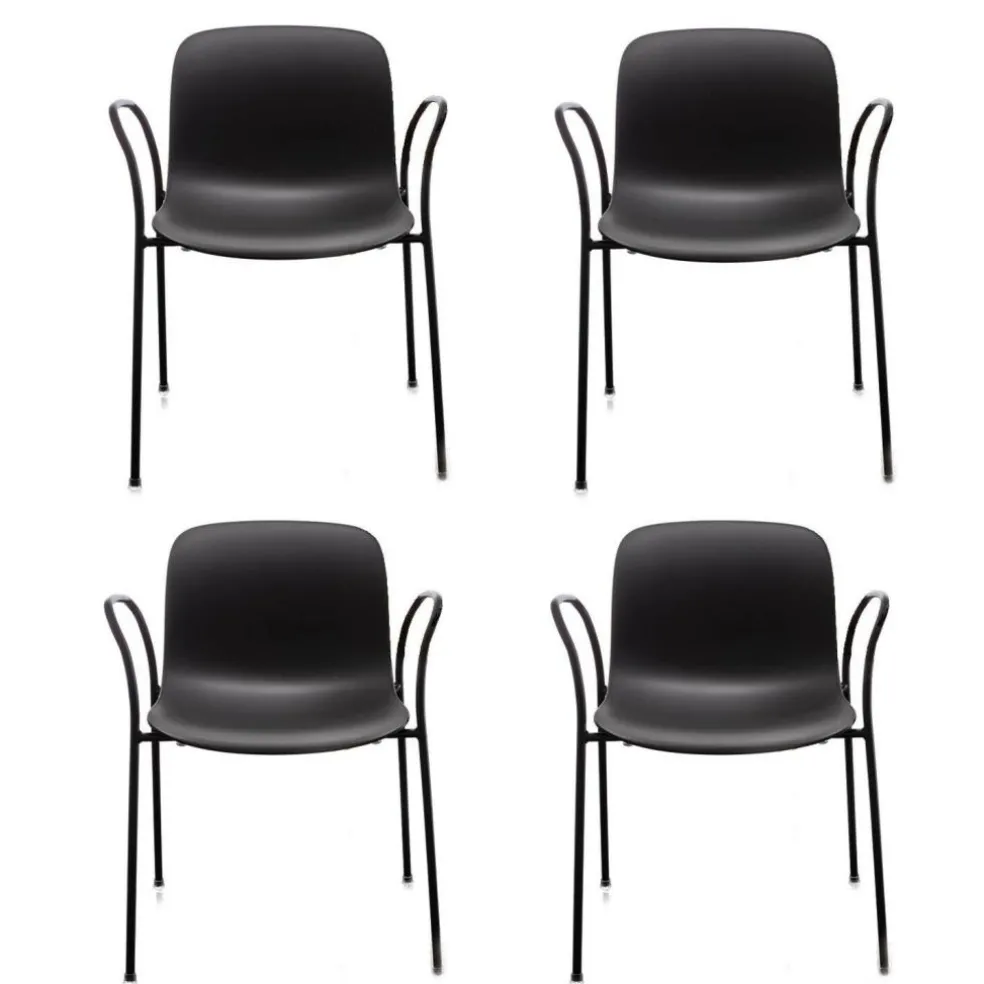 Magis Troy Gartenarmlehnstuhl 4er Set