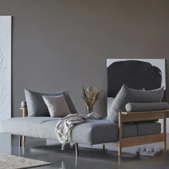 Malloy Wood Schlafsofa 230x118cm