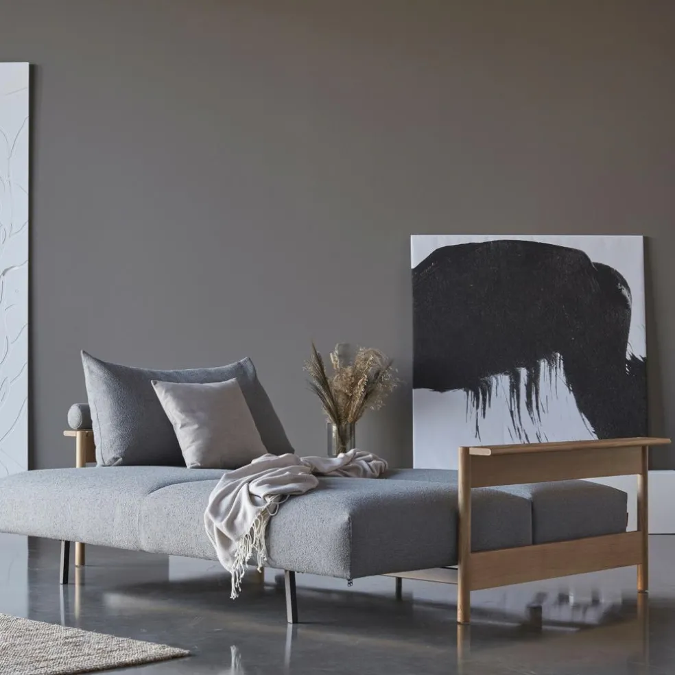 Malloy Wood Schlafsofa 230x118cm