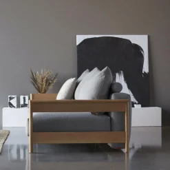 Malloy Wood Schlafsofa 230x118cm