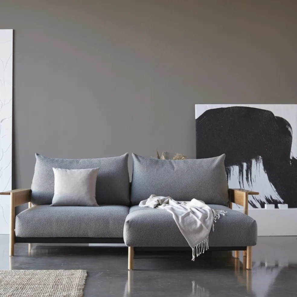 Malloy Wood Schlafsofa 230x118cm