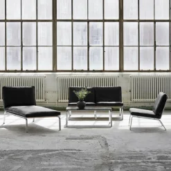 Man Lounge 2-Sitzer Ledersofa