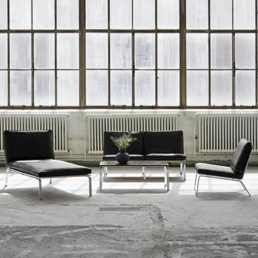 Man Lounge 2-Sitzer Ledersofa