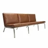 Man Lounge 3-Sitzer Ledersofa