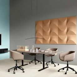 Marée 406 Bürodrehstuhl mit Rollen