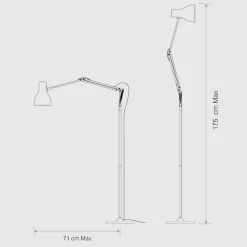 Margaret Howell Edition Type 75 Stehleuchte