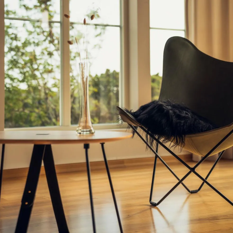 Mariposa Butterfly Chair Leder farbig