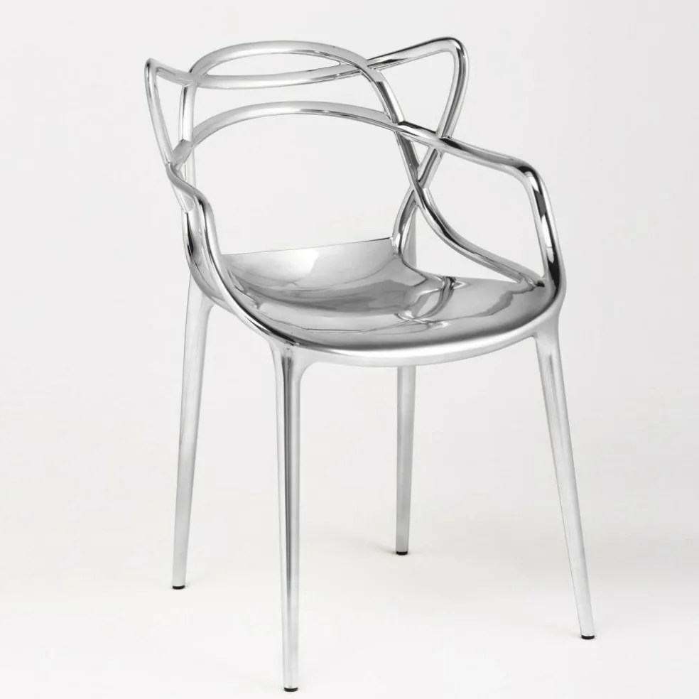 Masters Metallic Armlehnstuhl