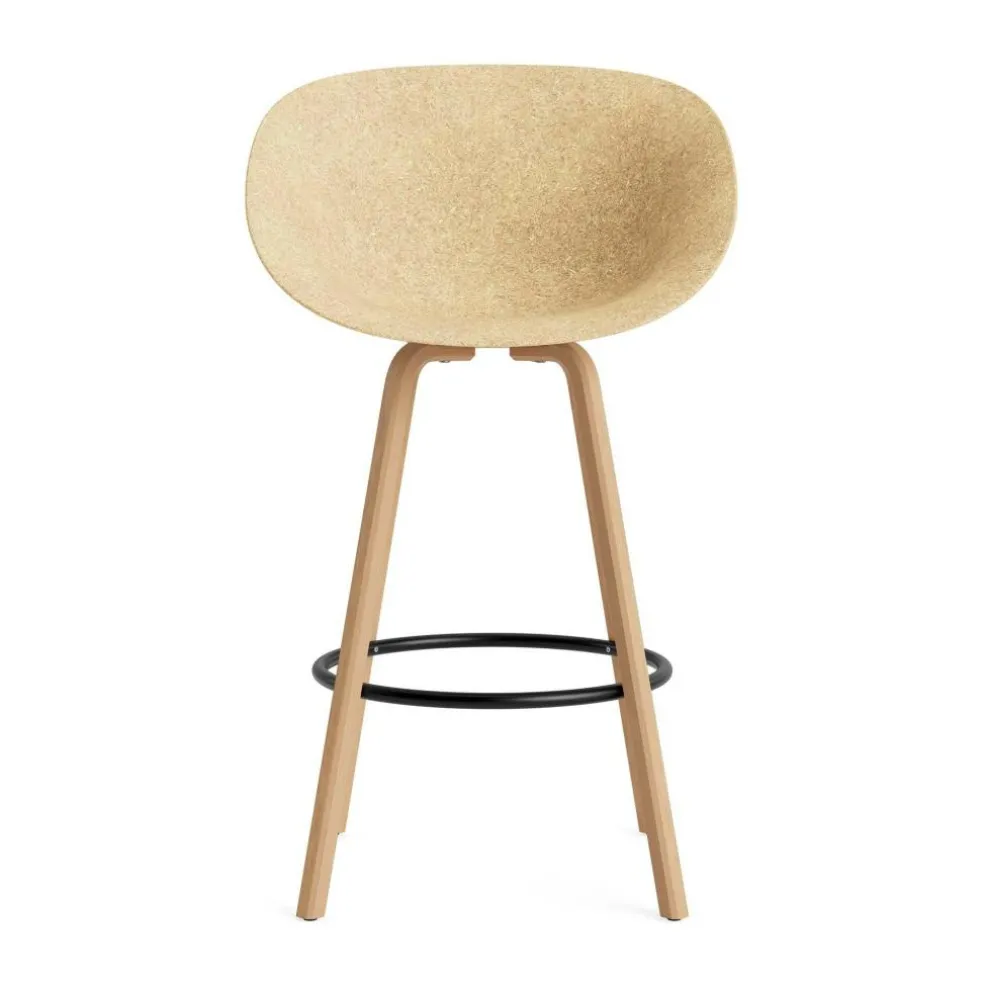 Mat Barstuhl mit Armlehnen 75cm