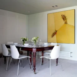 Maui Stuhl Gestell Stahlrohr verchromt