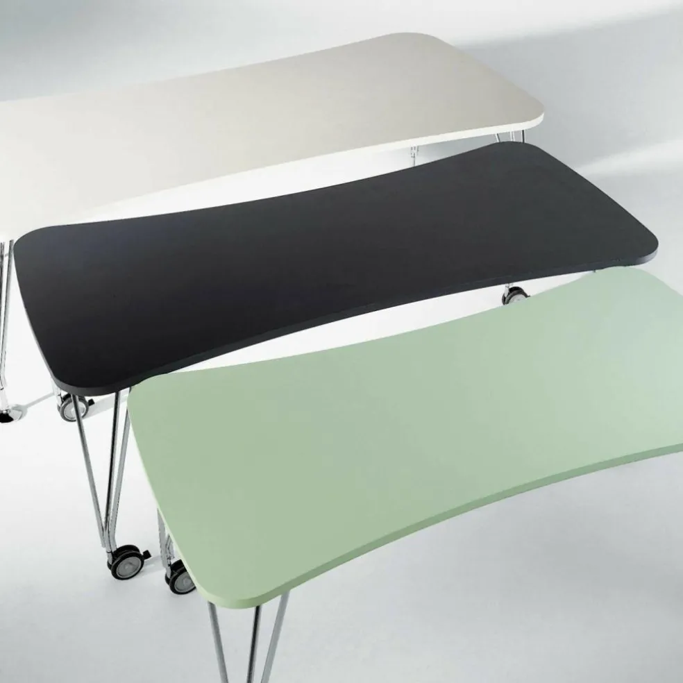 Max Tisch mit Rollen 190x90cm