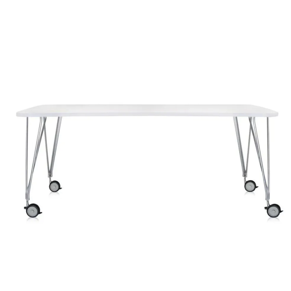 Max Tisch mit Rollen 190x90cm