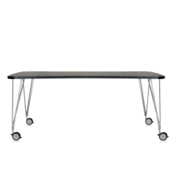Max Tisch mit Rollen 190x90cm