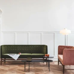 Mayor AJ5 3-Sitzer Sofa Gestell Eiche