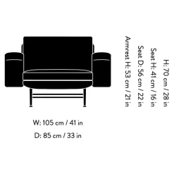Meantime AV29 Lounge Chair Gestell Aluminium