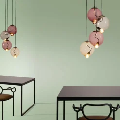 Meltdown Grape of 4 Pendelleuchte