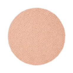 Merle Filzkugelteppich