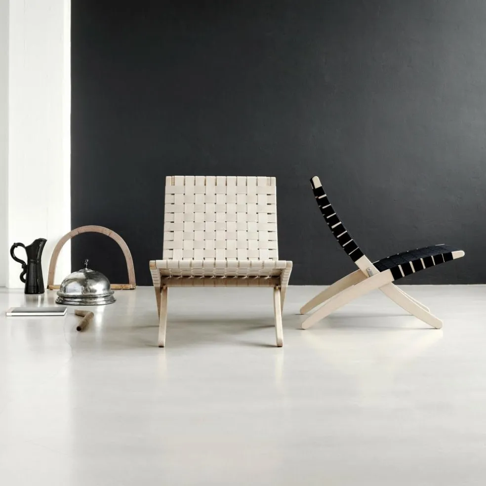 MG501 Cuba Chair klappbar mit Baumwollgurten