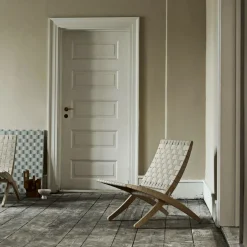 MG501 Cuba Chair klappbar mit Baumwollgurten