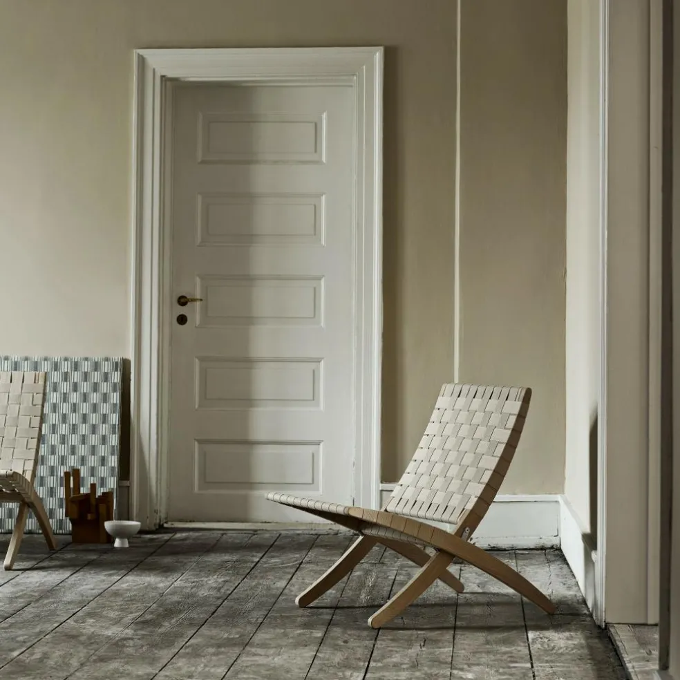 MG501 Cuba Chair klappbar mit Baumwollgurten