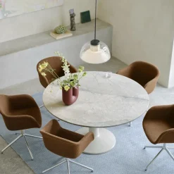 Midst Esstisch Ø140cm Marmor