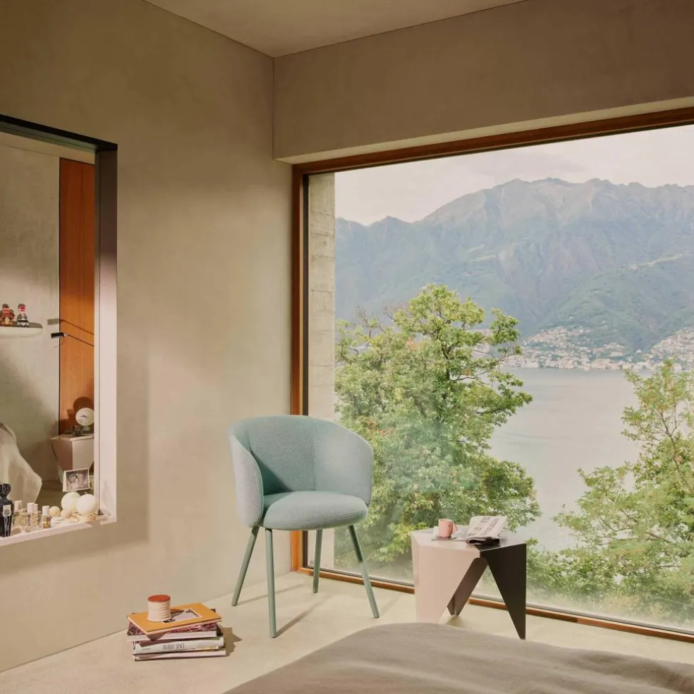 Mikado Armlehnstuhl Gestell Aluminium