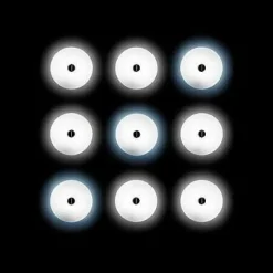 Mini Button Wand-/Deckenleuchte