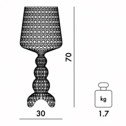 Mini Kabuki LED Tischleuchte