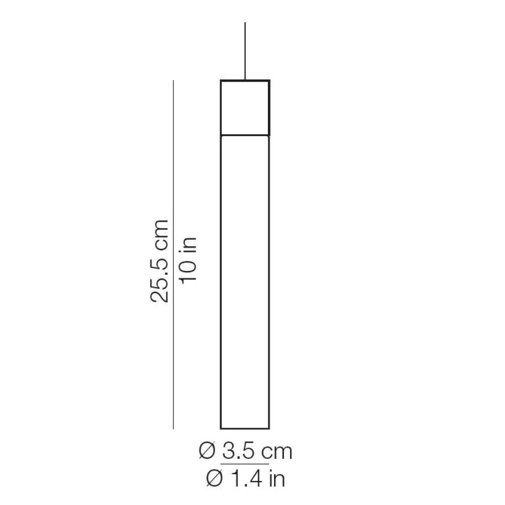 Minimal LED Pendelleuchte
