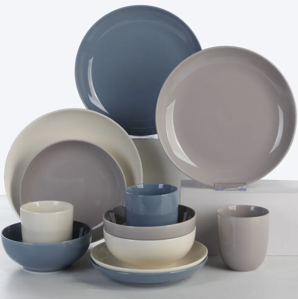 Mix & Match Geschirr Set 4-teilig