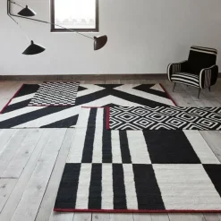 Mélange Pattern 4/5 Kilim Teppichläufer