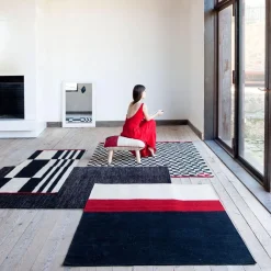 Mélange Stripes 1 Kilim Teppichläufer 80x240cm