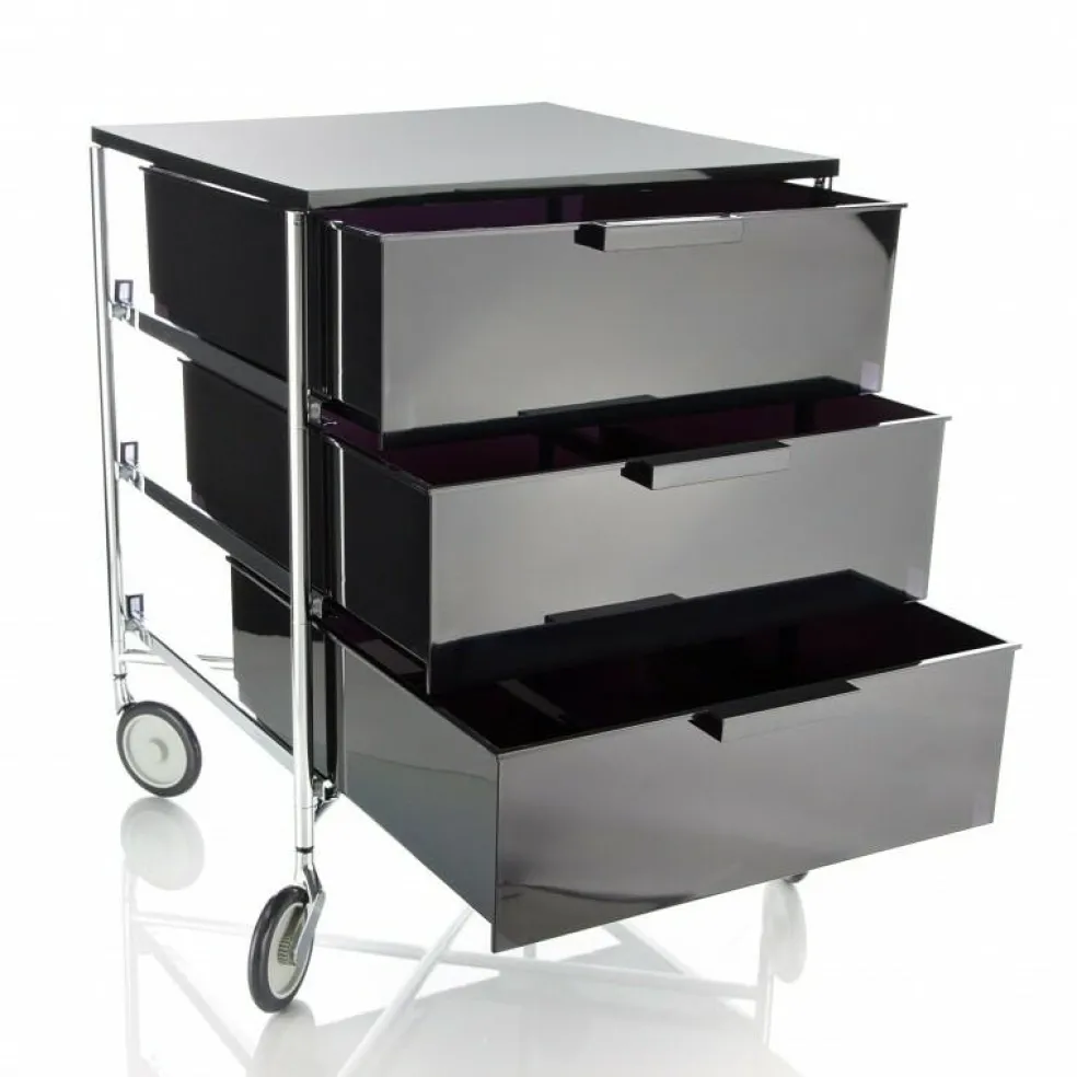 Mobil 3 Container mit Rollen