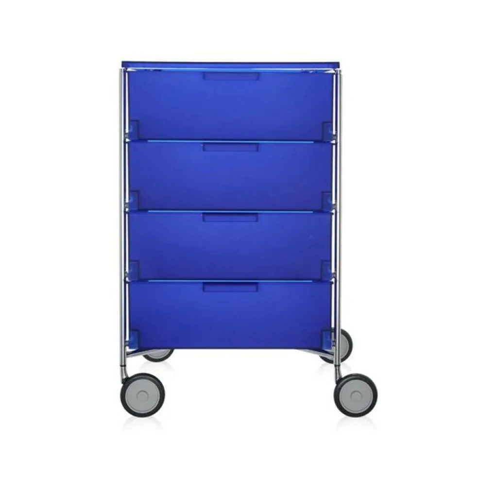 Mobil 4 Container mit Rollen