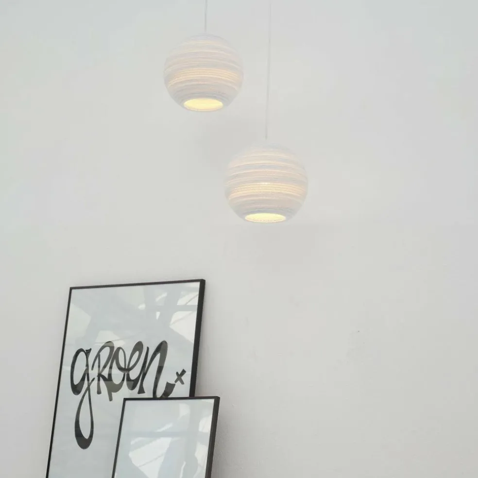 Moon Pendelleuchte weiß