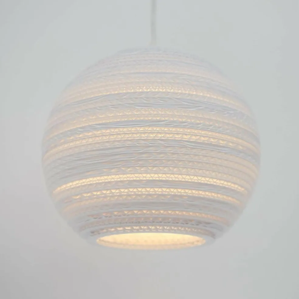 Moon Pendelleuchte weiß