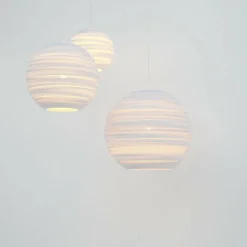Moon Pendelleuchte weiß
