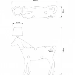 Moooi Horse Lamp Stehleuchte