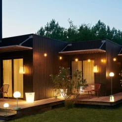 Mooon! LED Stehleuchte mit Akku H 63cm