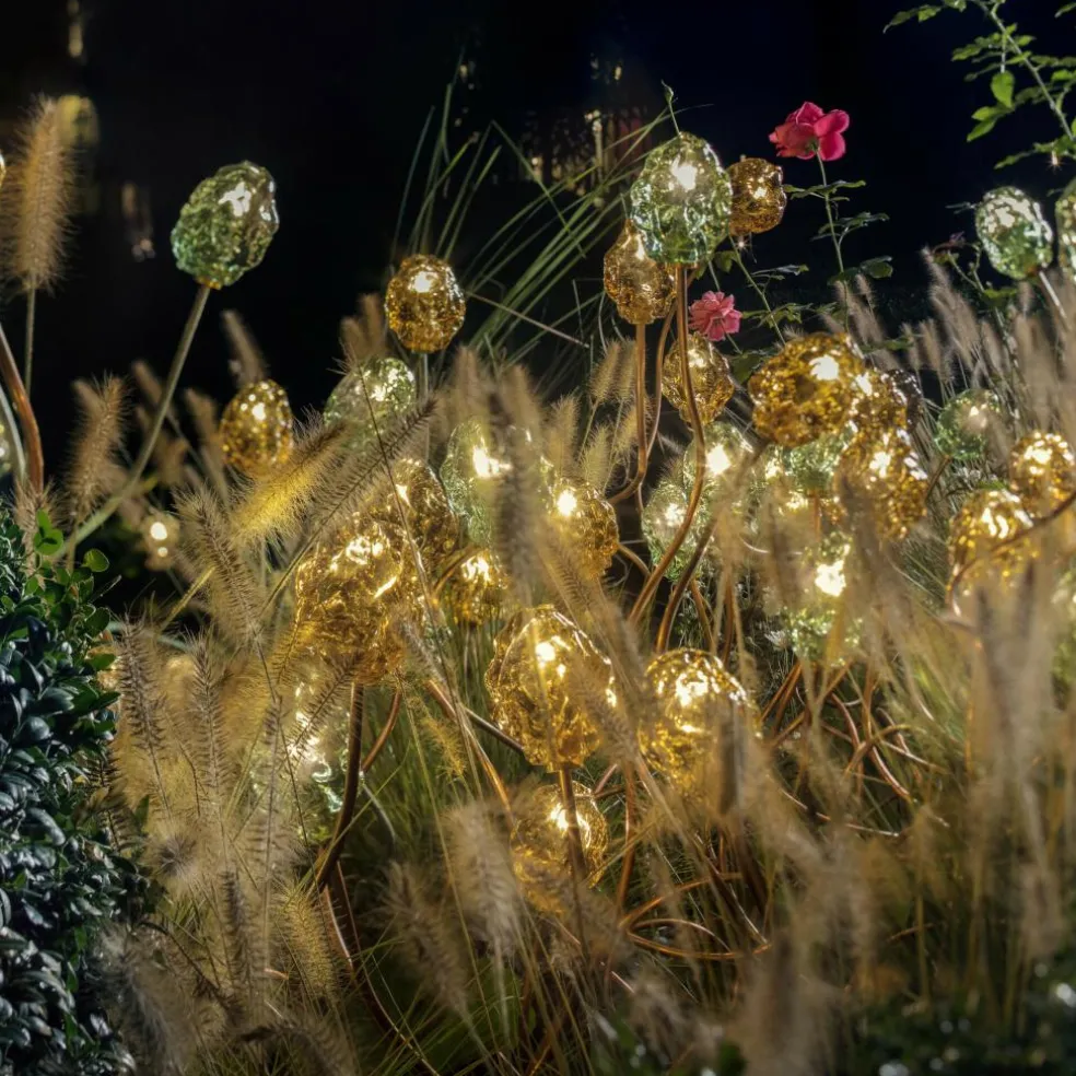 More F Außenstehleuchte H 100cm 3er Set