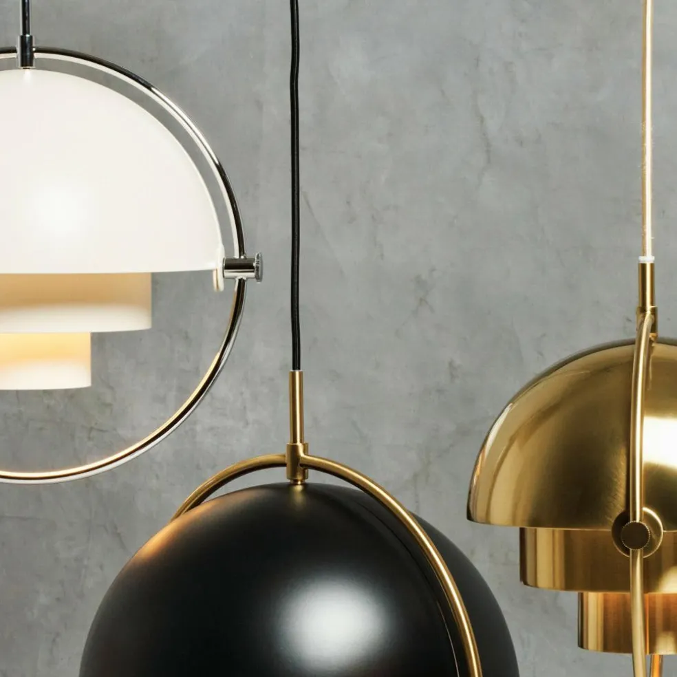 Multi-Lite Pendelleuchte Ø36cm Gestell Chrom