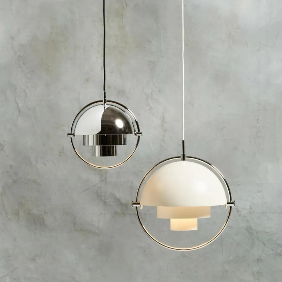 Multi-Lite Pendelleuchte Ø36cm Gestell Chrom