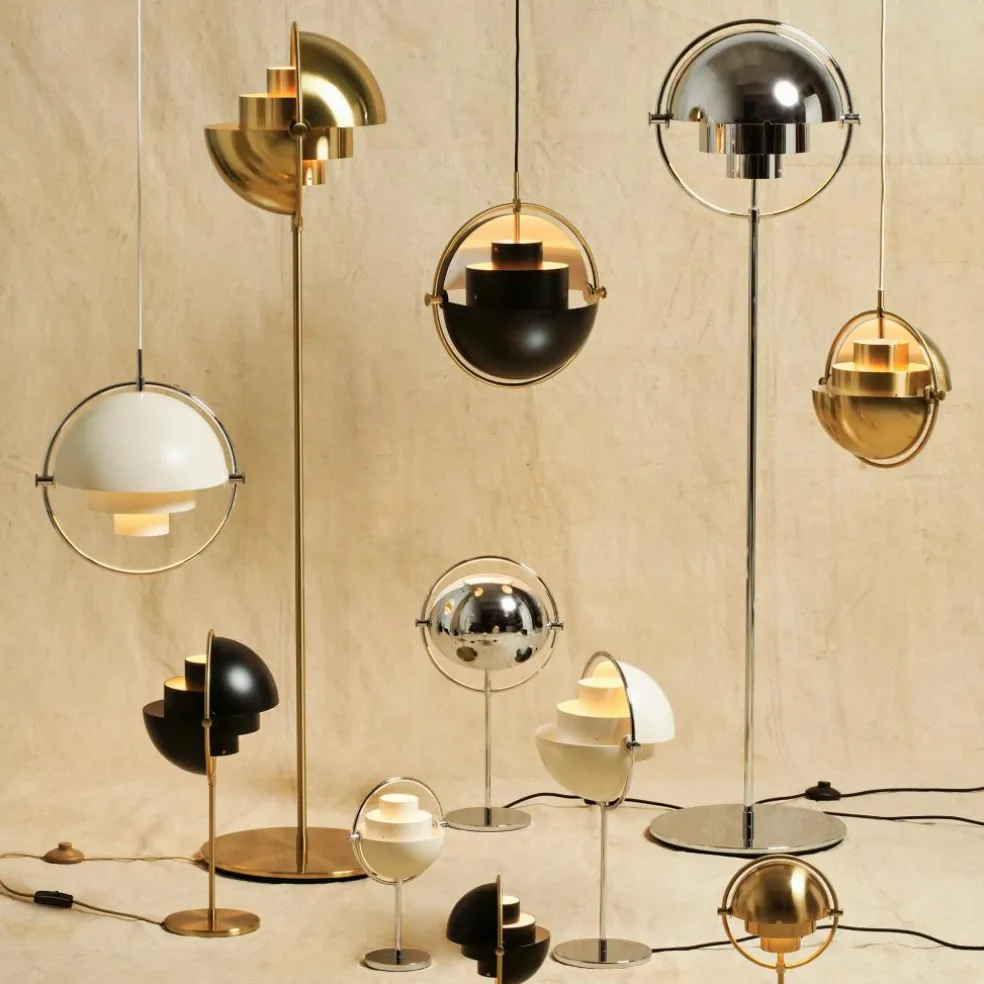 Multi-Lite Pendelleuchte Ø36cm Gestell Chrom