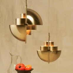 Multi-Lite Pendelleuchte Ø25,5cm Gestell Messing