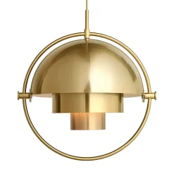 Multi-Lite Pendelleuchte Ø36cm Gestell Messing