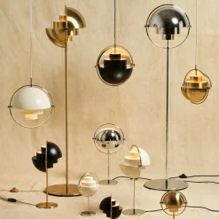 Multi-Lite Pendelleuchte Ø36cm Gestell Messing