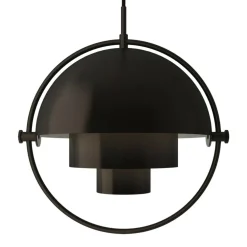Multi-Lite Pendelleuchte Ø36cm Gestell Messing schwarz