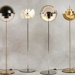 Multi-Lite Stehleuchte Gestell Chrom