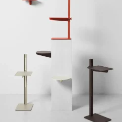 Museum Beistelltisch höhenverstellbar